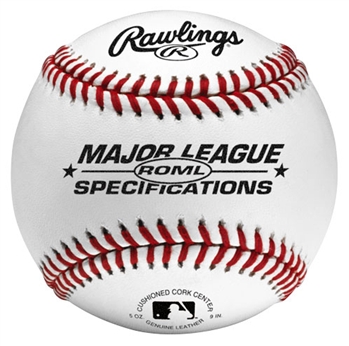 rawlings roml major league specifications baseballs - dozen