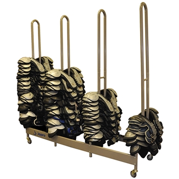 Jaypro Stackmaster Deluxe Shoulder Pad Rack