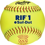 Rawlings ASA RIF Official 11" Softballs - SR11RYSA