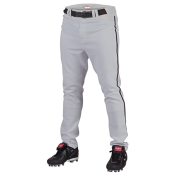 Rawlings Youth Pro Semi-Relaxed Piped Baseball Pants YPRO150P