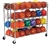 Champion Sports 48 Ball Double Ball Rack - Chrome