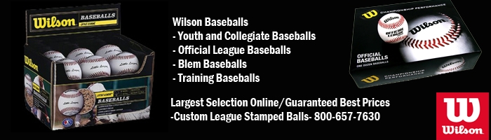 Buy Wilson Baseballs in Bulk at Low Prices  Pro Player Supply - 1010s,  1010, 1030, 1030B, blem