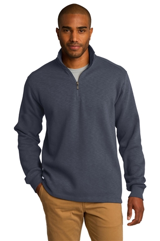 Men's Slub Fleece 1/4-Zip Pullover