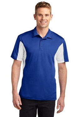 Men's Sport-TekÂ® Side Blocked Micropique Sport-WickÂ® Polo