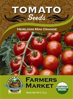 Tomato Seeds - Heirloom Mini Orange