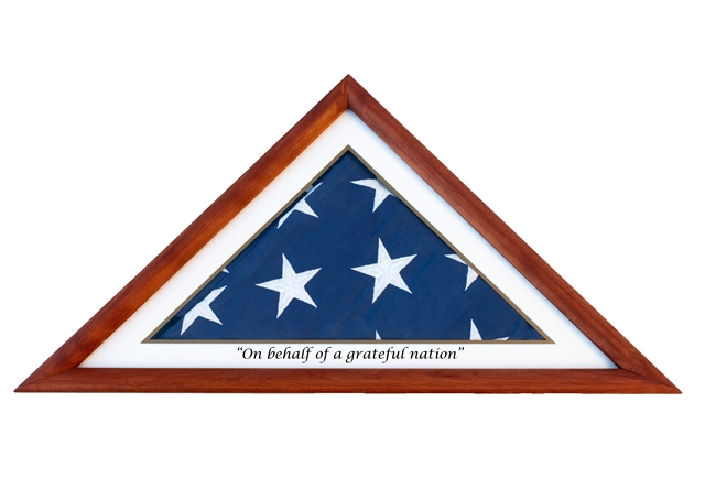 Memorial flag case by A Case of Honor.com