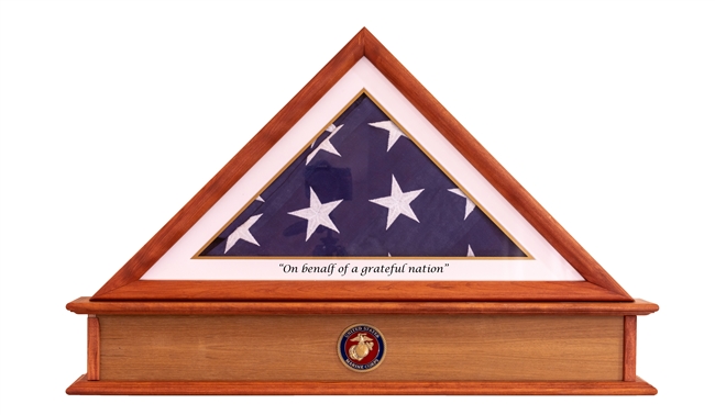 Memorial flag case by A Case of Honor.com