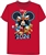 Adult Tee 2024 Friends Mickey Goofy Donald Pluto, Red