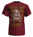 Adult Grumpy Back Off Tee, Cardinal Red