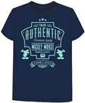 Adult Bonafide Mickey Mouse Tee, Navy