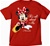 Womens T Shirt All About Me Minnie, Red (Florida Namedrop)