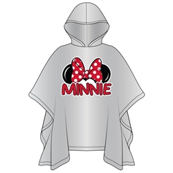 Adult Minnie Family Rain Poncho