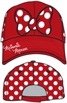 Adult Baseball Hat Minnie Dots, Red