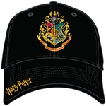 Adult Baseball Hat Harry Potter Crest, Black