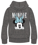 Adult Pullover Hoodie Seeing Minnie, Charcoal Heather
