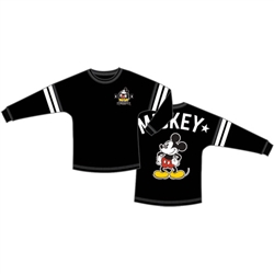 Long Sleeve Jersey Main Mouse Mickey, Black