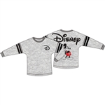 Long Sleeve Jersey Mickey D Logo, Gray