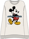 Adult Pullover Mickey Kick Across, Delicate Ivory