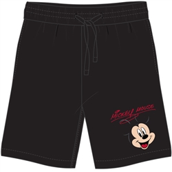 Youth Shorts Mickey Name, Black
