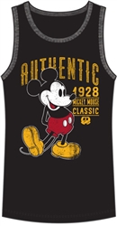 Men's Tank Mickey Mouse Authentic 28, Black