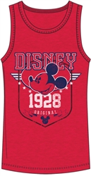 Men's Tank Mickey Mouse Vintage Star, Red