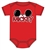 Infant Onesie Mickey Family, Red