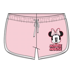 Junior Short Hello Minnie Mouse, Pink White
