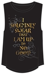 Junior Harry Potter Solemnly Swear Tank, Black