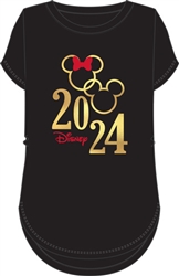 Junior Fashion Hilo 2024 Mickey Minnie Loop, Black