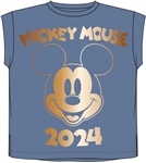 Junior Fashion Muscle Top 2024 Mickey, Blue