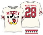 Junior Top Mickey Mouse Athletic, Ivory