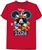 Plus Tee 2024 Friends Mickey Goofy Donald Pluto, Red