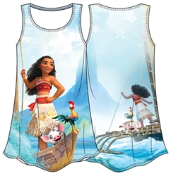 Youth Girls Sublimated Dress Moana Adventure