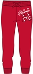 Youth Fashion Jogger Minnie Name Bow, Red