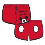 Youth Mickey Peeking Short, Red
