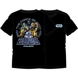 Youth 2025 Dated Star Wars, Black