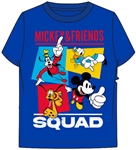 Youth T Shirt Fab 4 Squad, Royal Blue