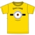 Youth Minions Cool One Eye Tee, Yellow