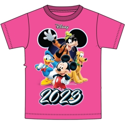 Youth T Shirt All Ears Group, Pink