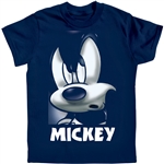 Youth Tee Shirt Mean Grill Mickey, Navy