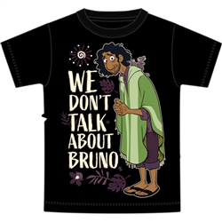 Youth T-Shirt Encanto Don't Talk about Bruno, Black