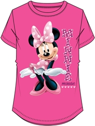 Youth T Shirt Sassy Minnie, Pink