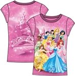 Youth Fashion Top 2024 Princess Group Cinderella, Belle, Jasmine, & More