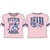 Youth Hockey Tee Stitch Angel Ohana, Pink