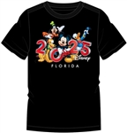 Toddler 2025 Dated Mickey Group Fun, Black (Florida Namedrop)