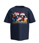 Toddler Fab Four Mickey Goofy Donald Pluto Tee, Navy