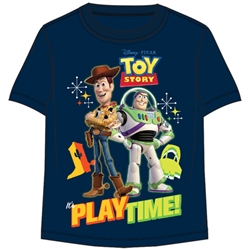 Toddler Boys T Shirt Toy Story Play Time, Navy Blue