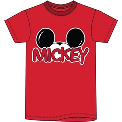 Toddler Mickey Family Tee, Red