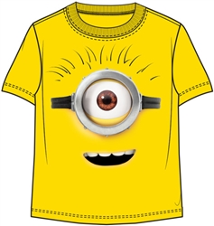 Toddler Unisex T Shirt Minions Minling Tee, Yellow