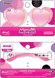 Youth Minnie Heart Shape Sunglasses